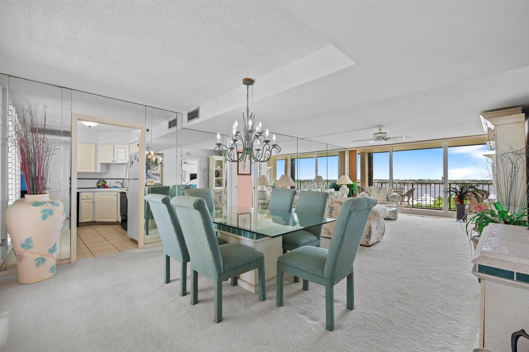 Dining to Kitchen View