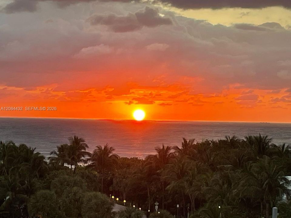 Sunrise from Primary Bedroom