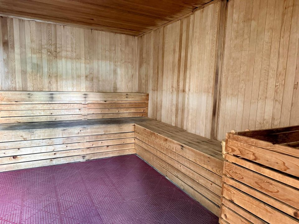 Sauna on Pool Deck