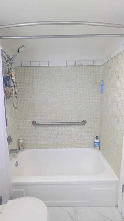 Partially Renovated Bathroom