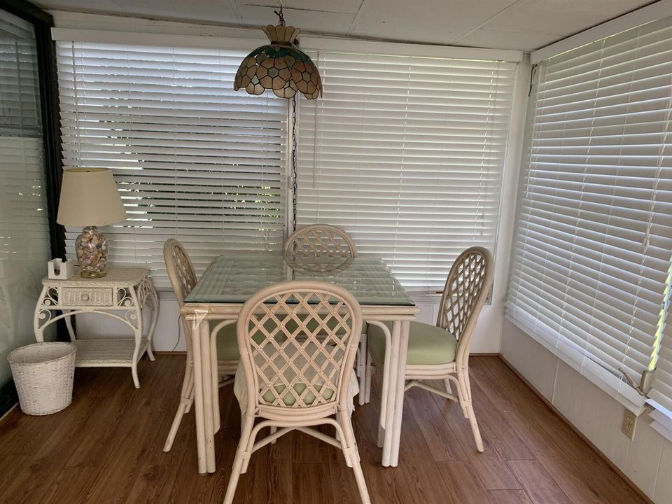 Florida Room Dining