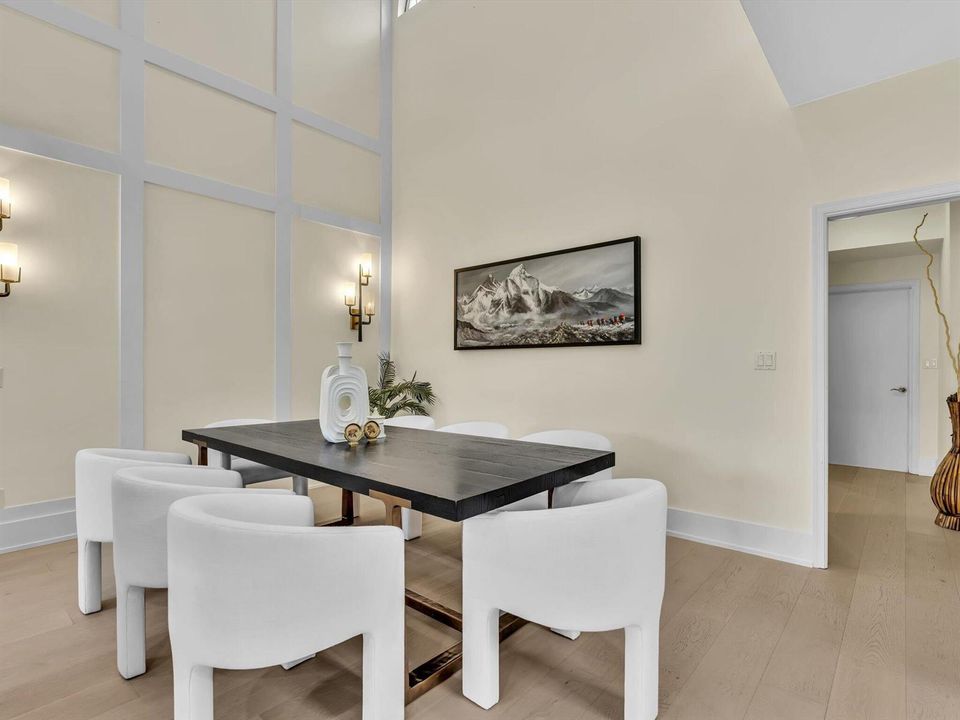 Grand Double Height Ceiling