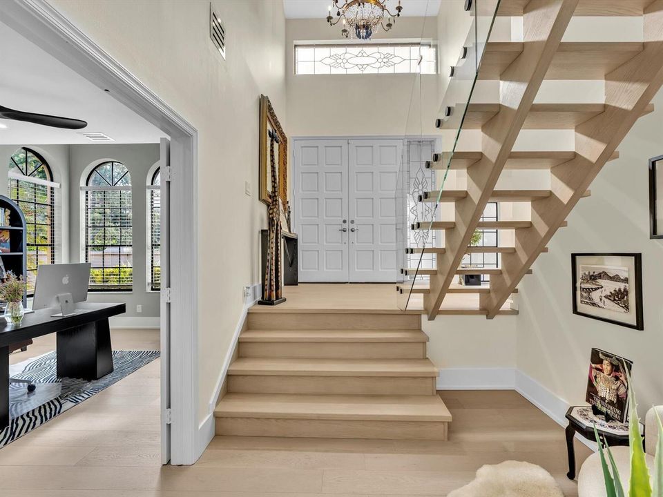 Foyer Entry to Office