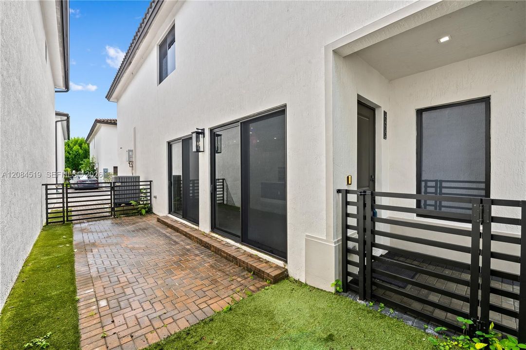 FULLY FENCE FOR PRIVACY, BUT OPEN FENCE ACCESS