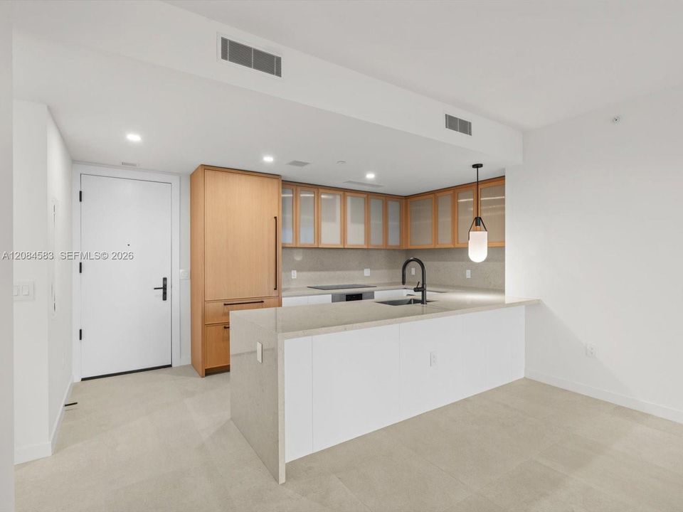 Custom ODA New York kitchen with built in appliances