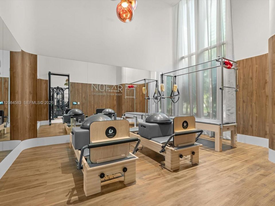 Dedicated Pilates studio with a serene, wellness-focused setting