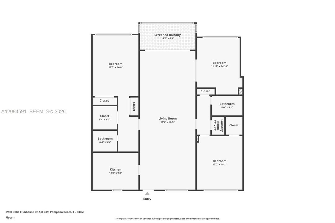 For Sale: $299,000 (3 beds, 2 baths, 1500 Square Feet)