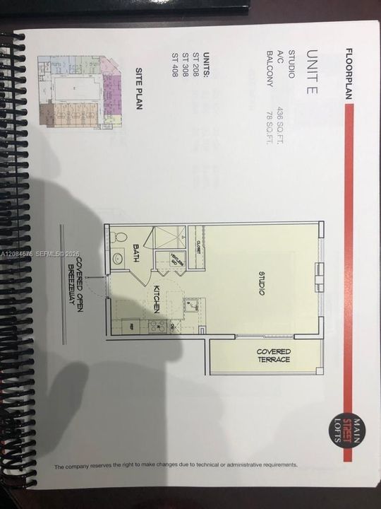 В аренду: $1,850 (1 спален, 1 ванн, 434 Квадратных фут)