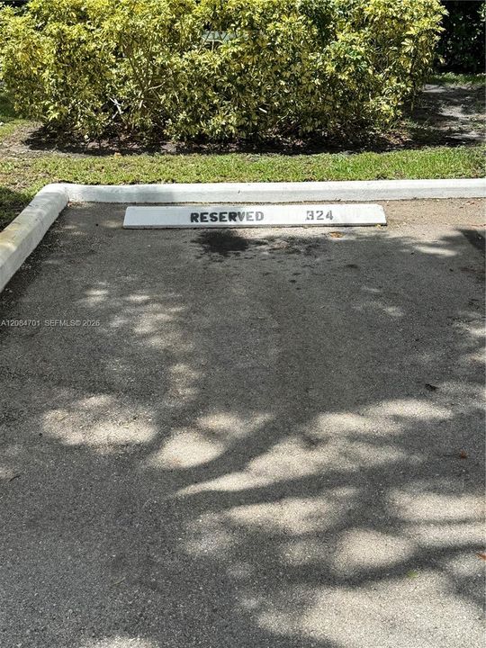 Assigned parking