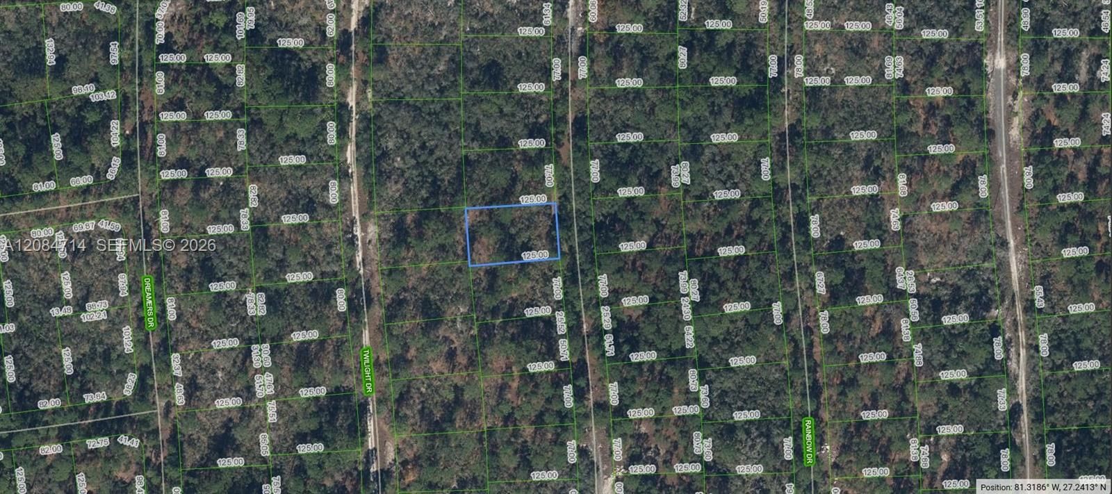 На продажу: $10,900 (0.22 acres)