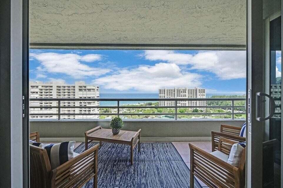 Large Covered Balcony