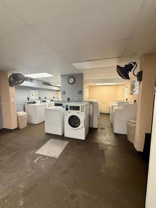 Building Laundry room