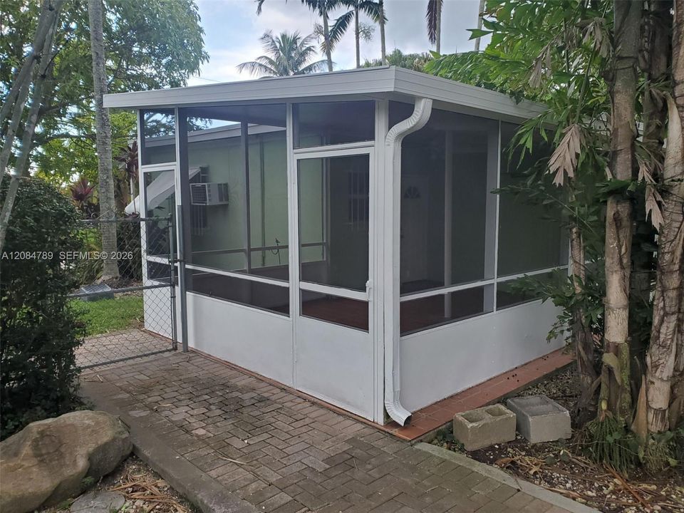Patio Entrance