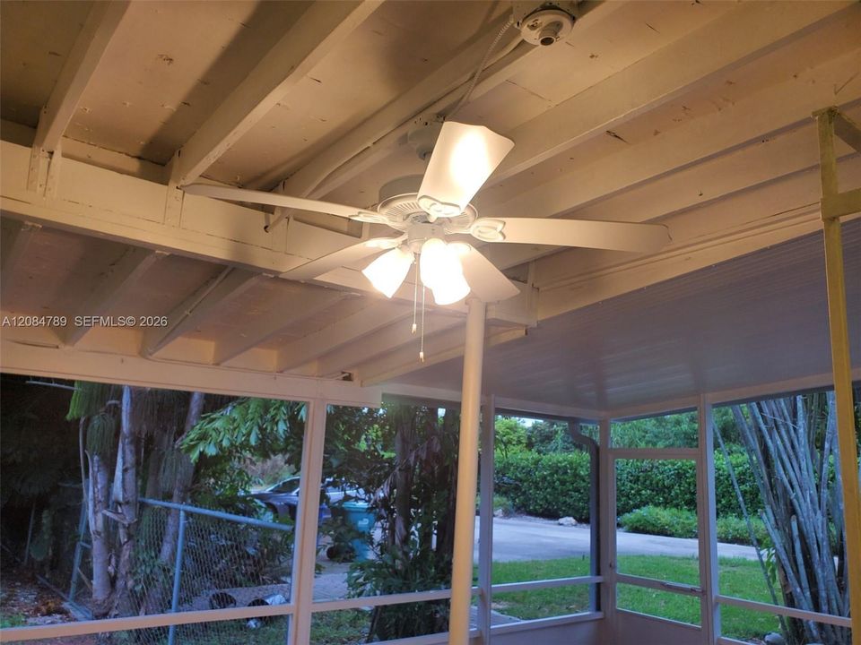 New Patio Fan
