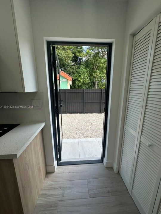 Back door