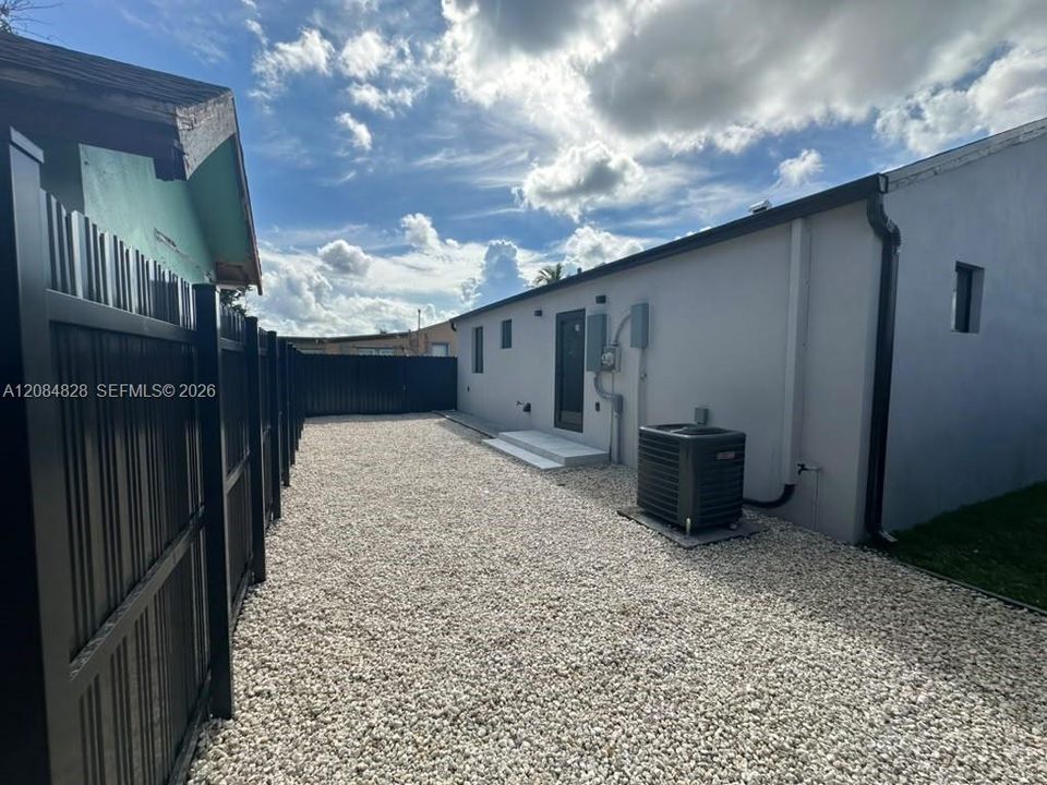 Back of home