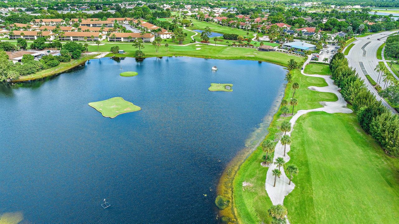 Views from Club house and golf course