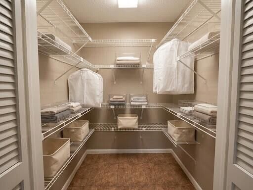 Large closet in Main Bedroom
