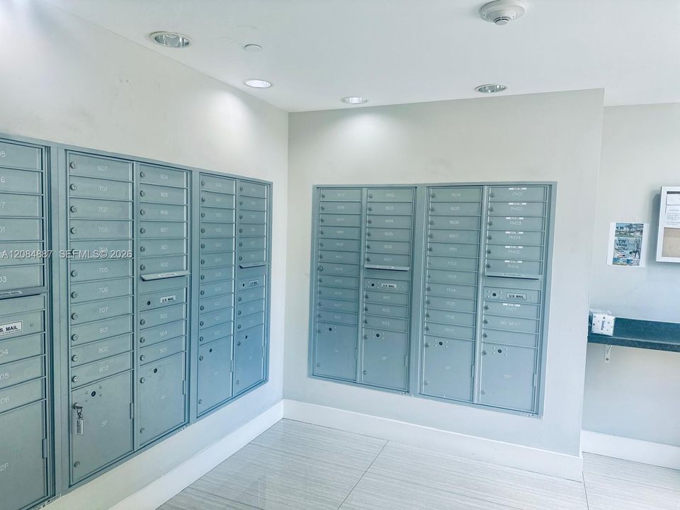 Mailbox 2nd Floor