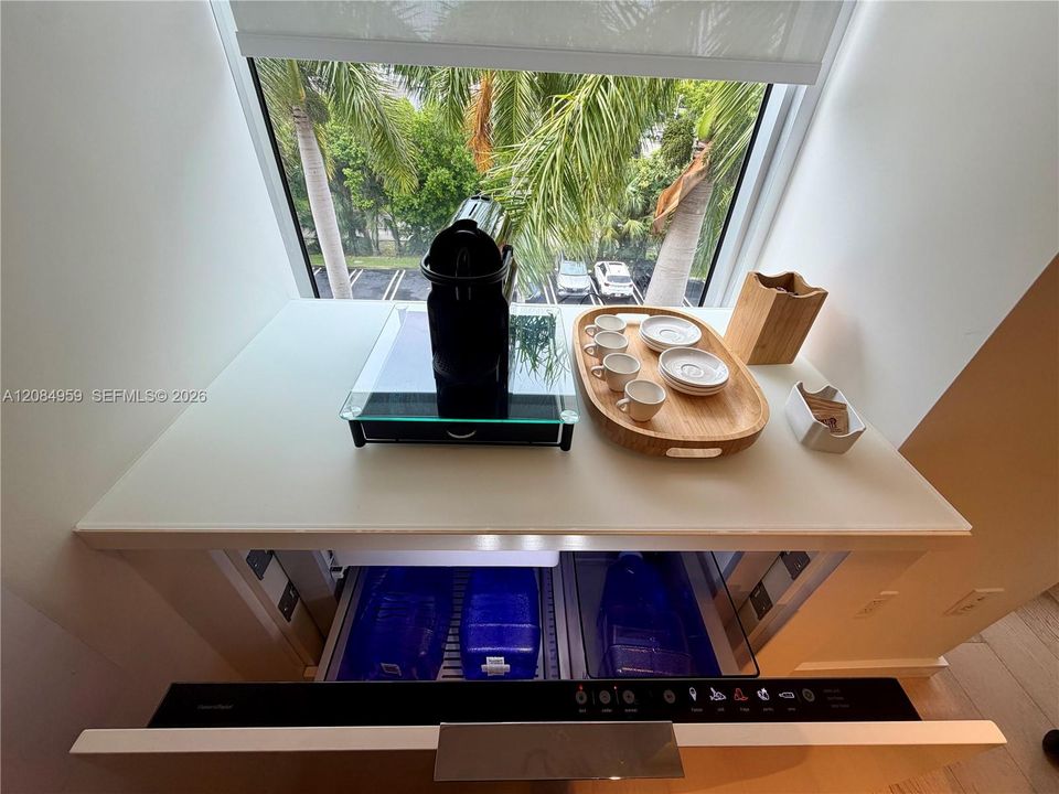 Coffee Station and Freezer could be included