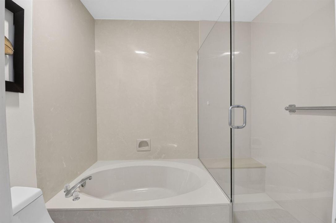 Primary Tub and Shower