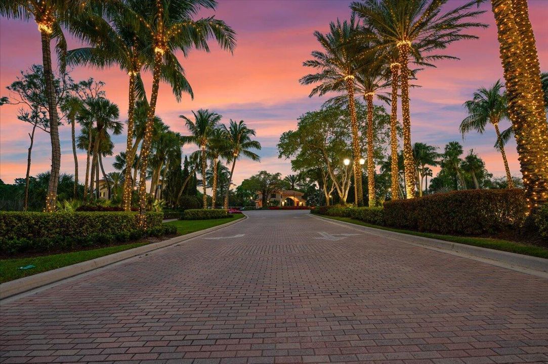 Entrance to Jupiter Country Club