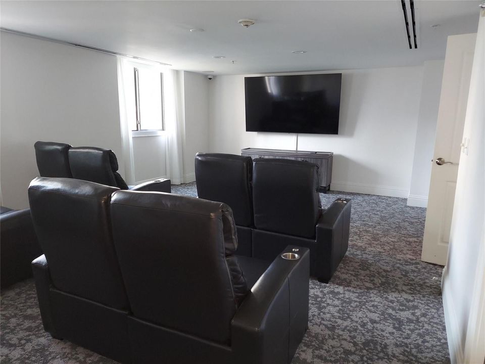 MOVIE THEATER IN PM ROOM