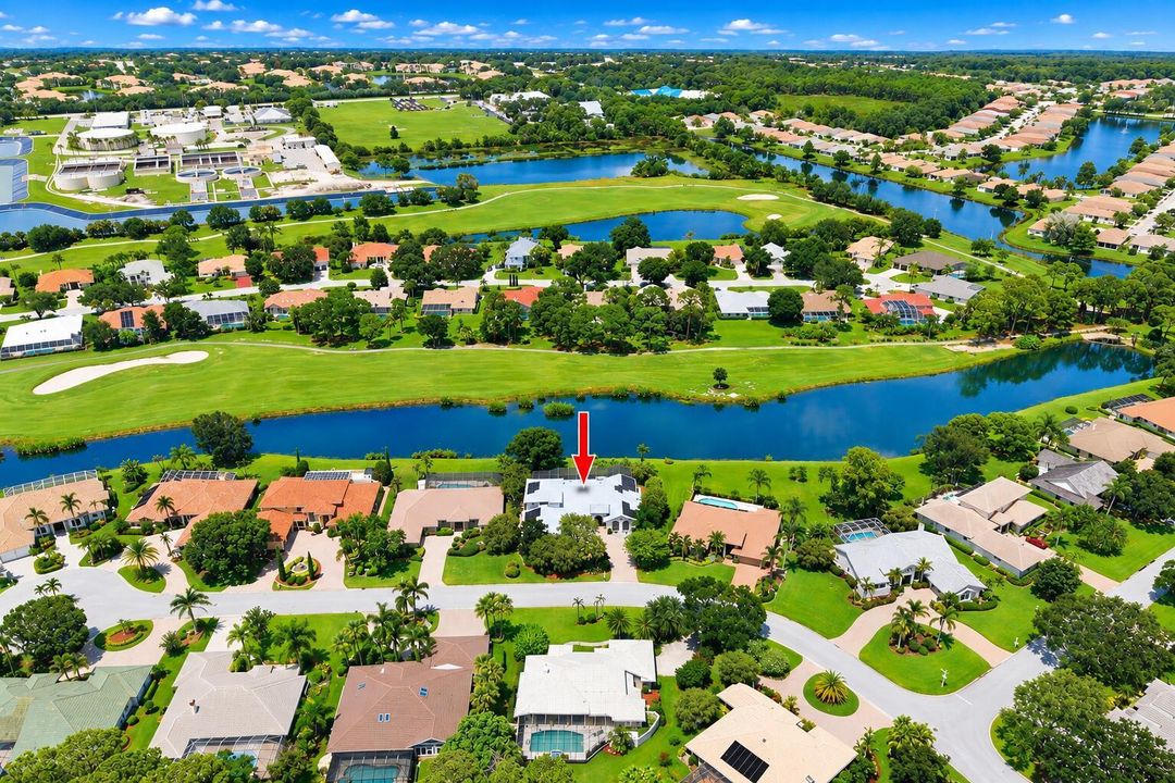 Country Club Estates and drone shot of h