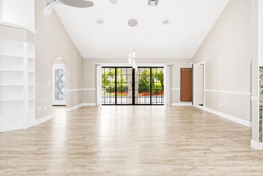 view from family room