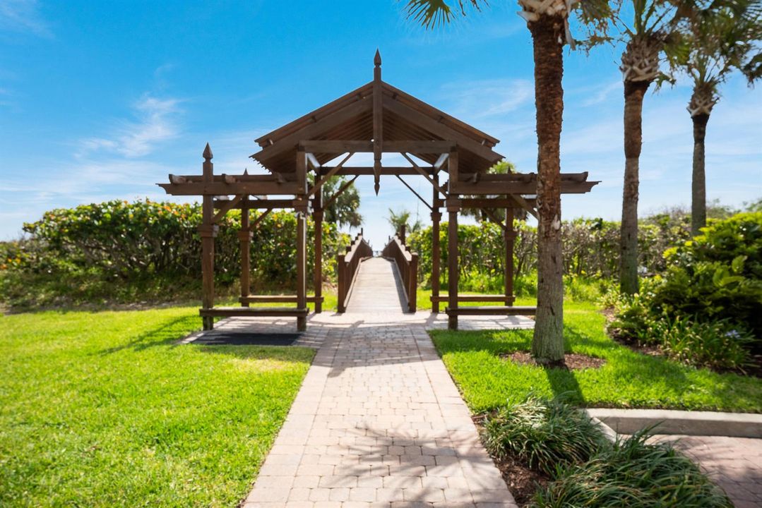 Private Beach Entrance
