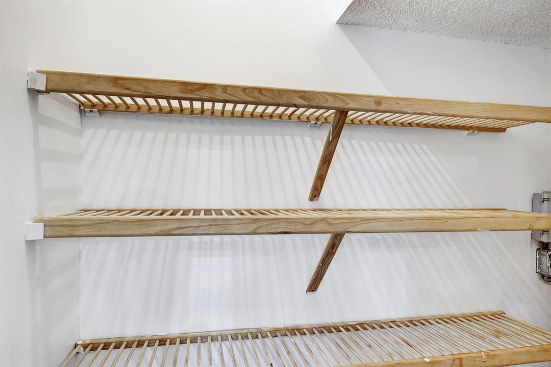 Extra Storage Downstairs