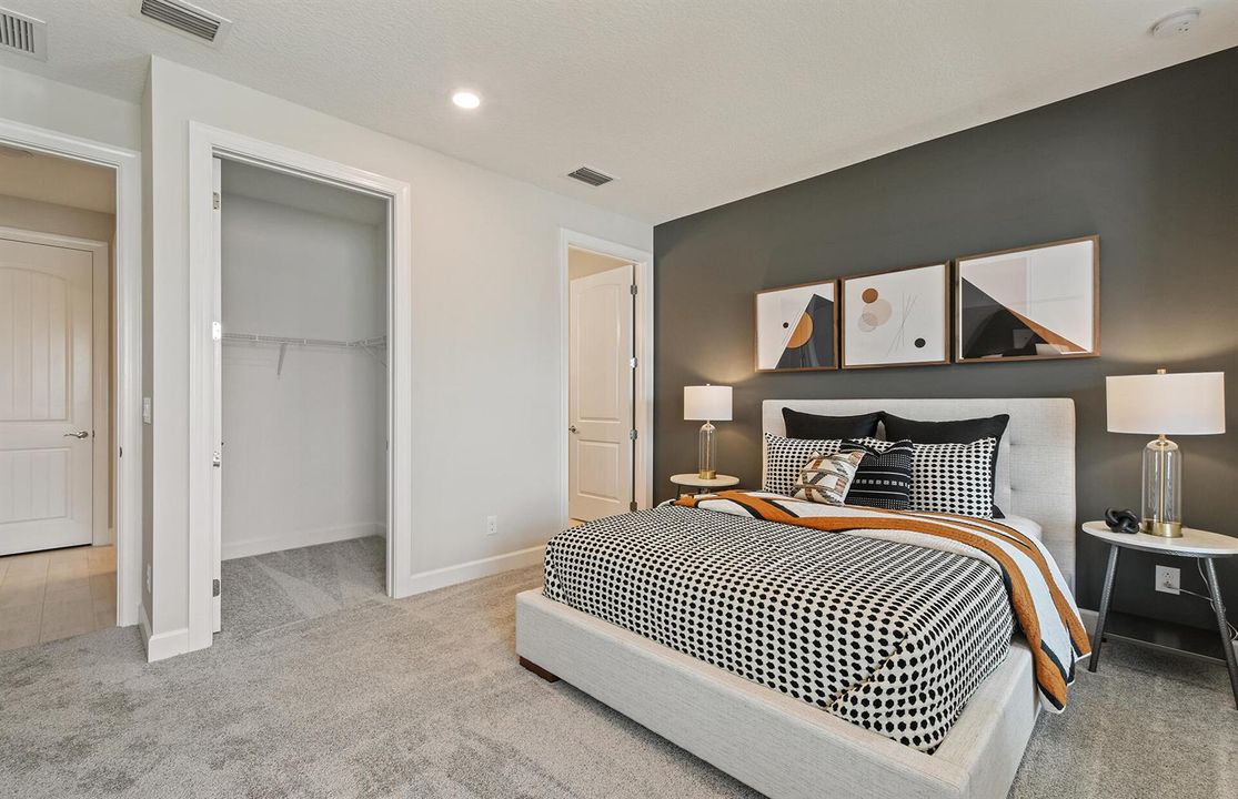 Secondary Bedrooms with en-site baths