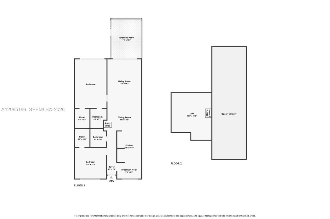 На продажу: $445,000 (2 спален, 2 ванн, 1196 Квадратных фут)