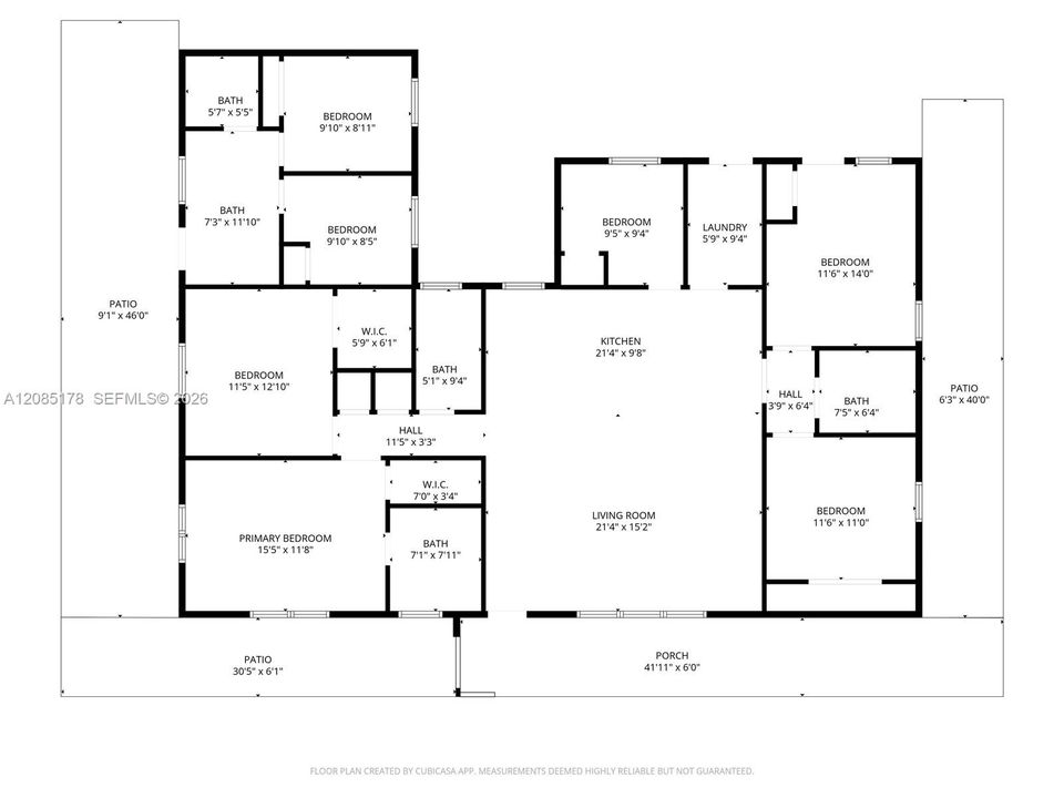 For Sale: $824,400 (5 beds, 3 baths, 2180 Square Feet)