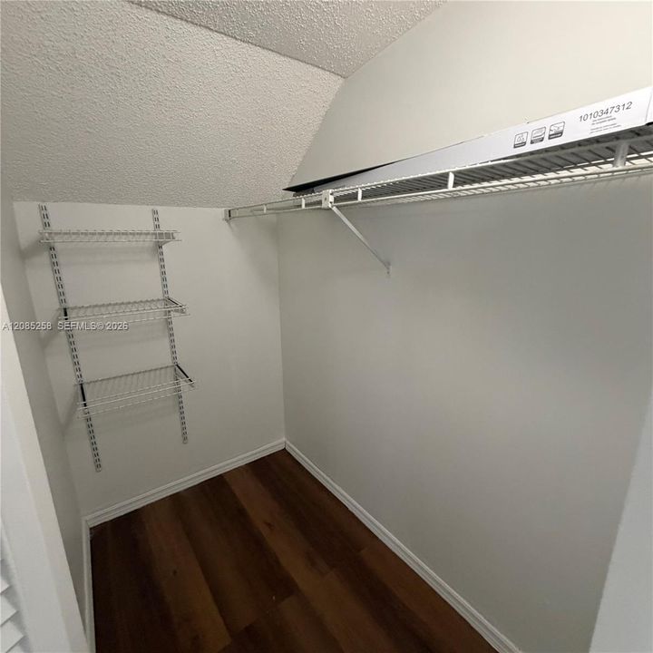 extra closet at the entrance