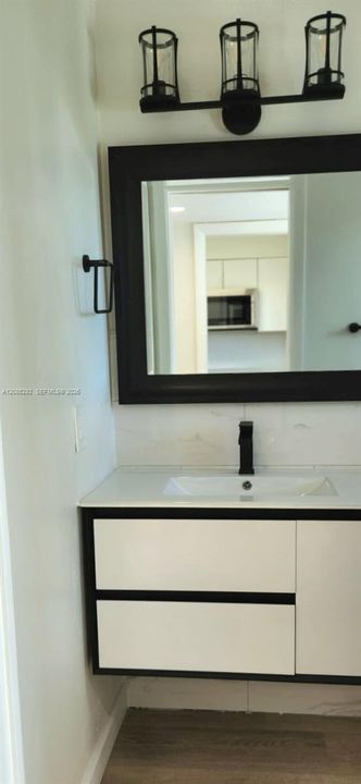 1/2 bathroom, first floor
