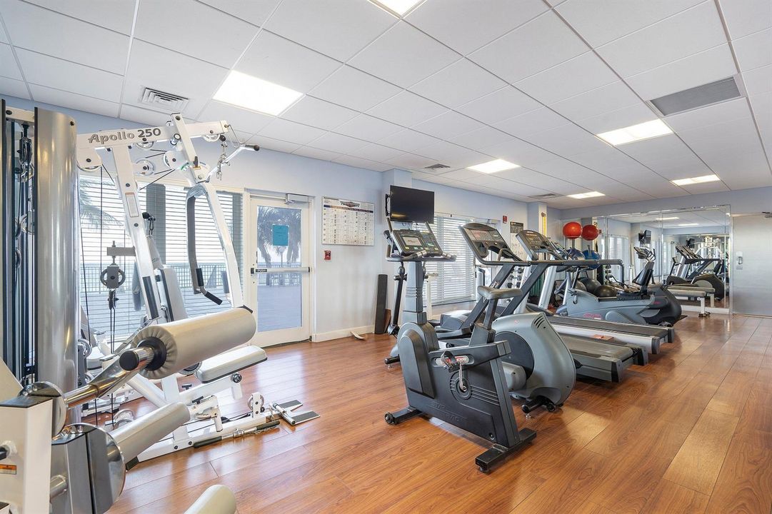 fitness center