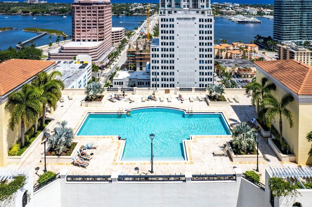 Exceptional Rooftop Pool Area