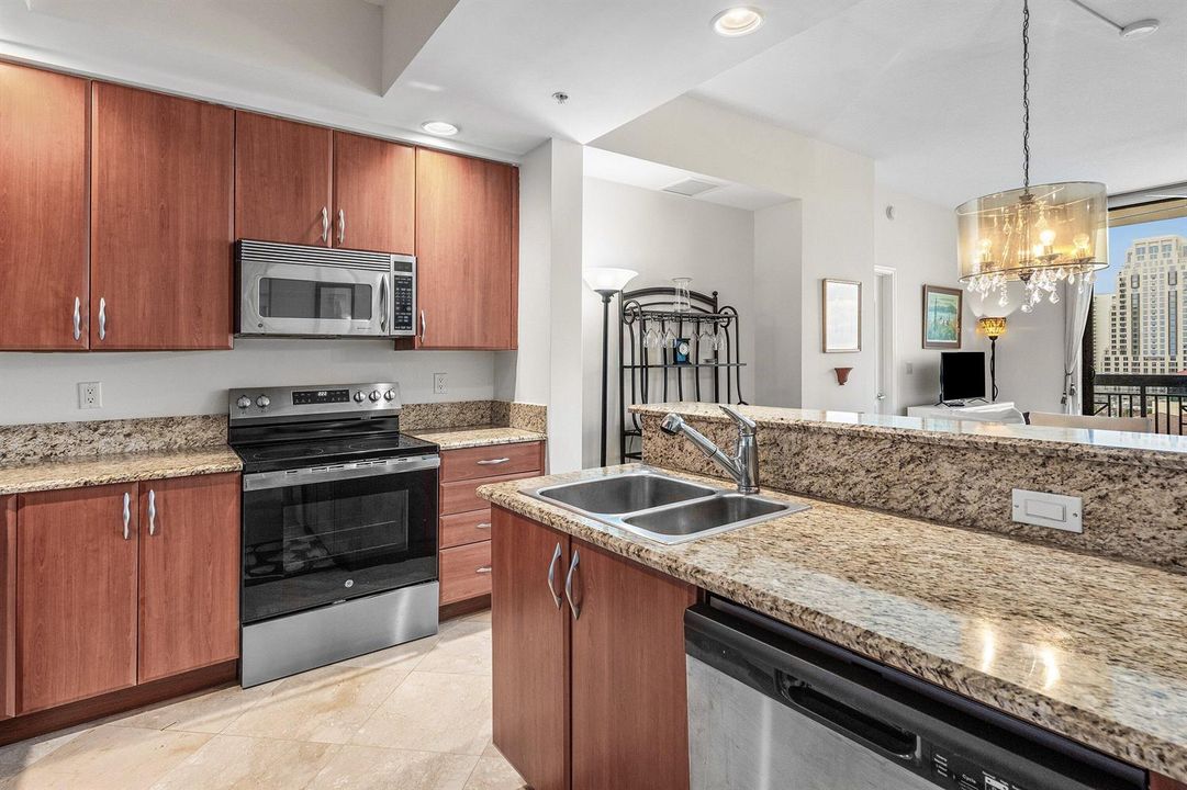 Kitchen with Stainless Steel Appliances