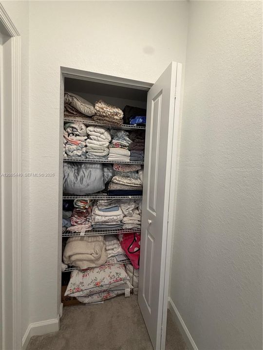 Linen Closet Upstairs