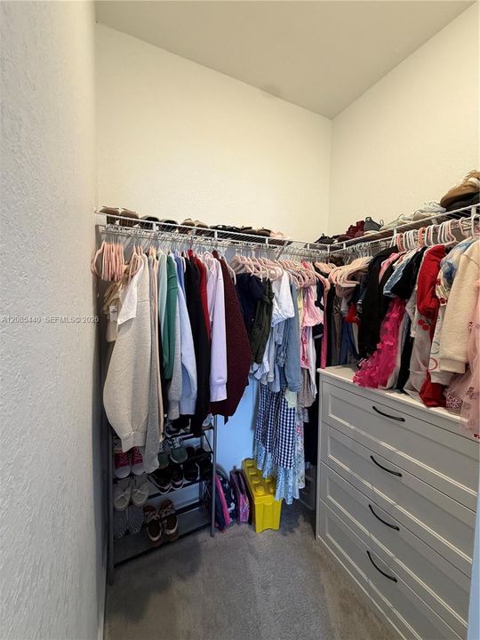 Bedroom 3 walk In Closet