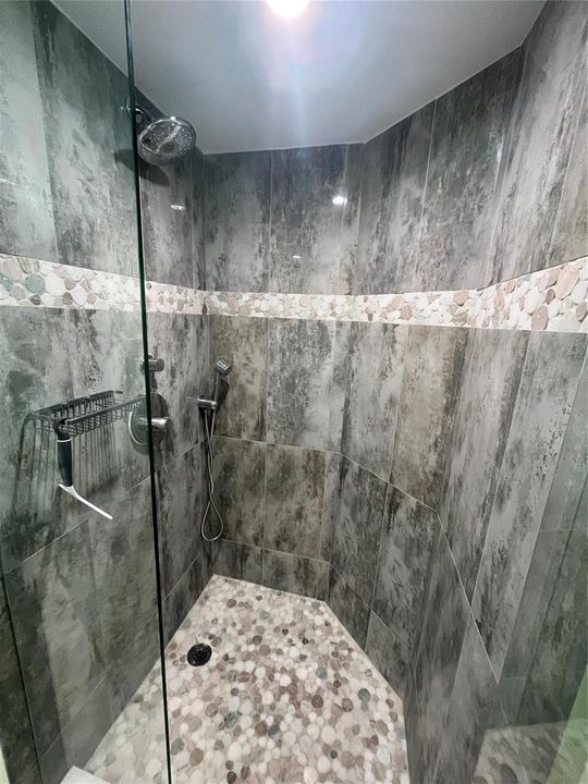 renovated shower