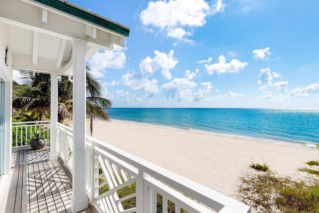 Beach Cabana View