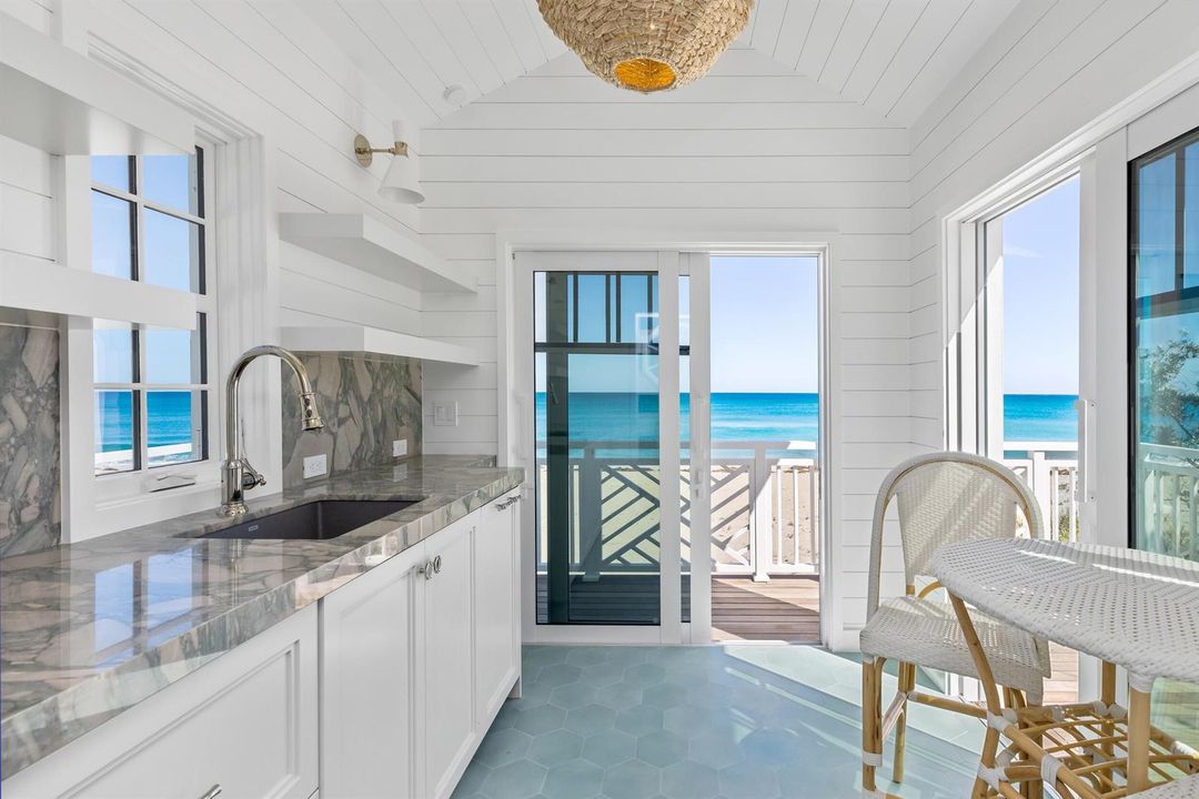 Beach Cabana Interior