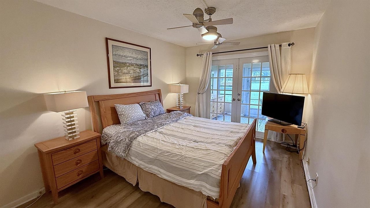 2nd BR with French Doors