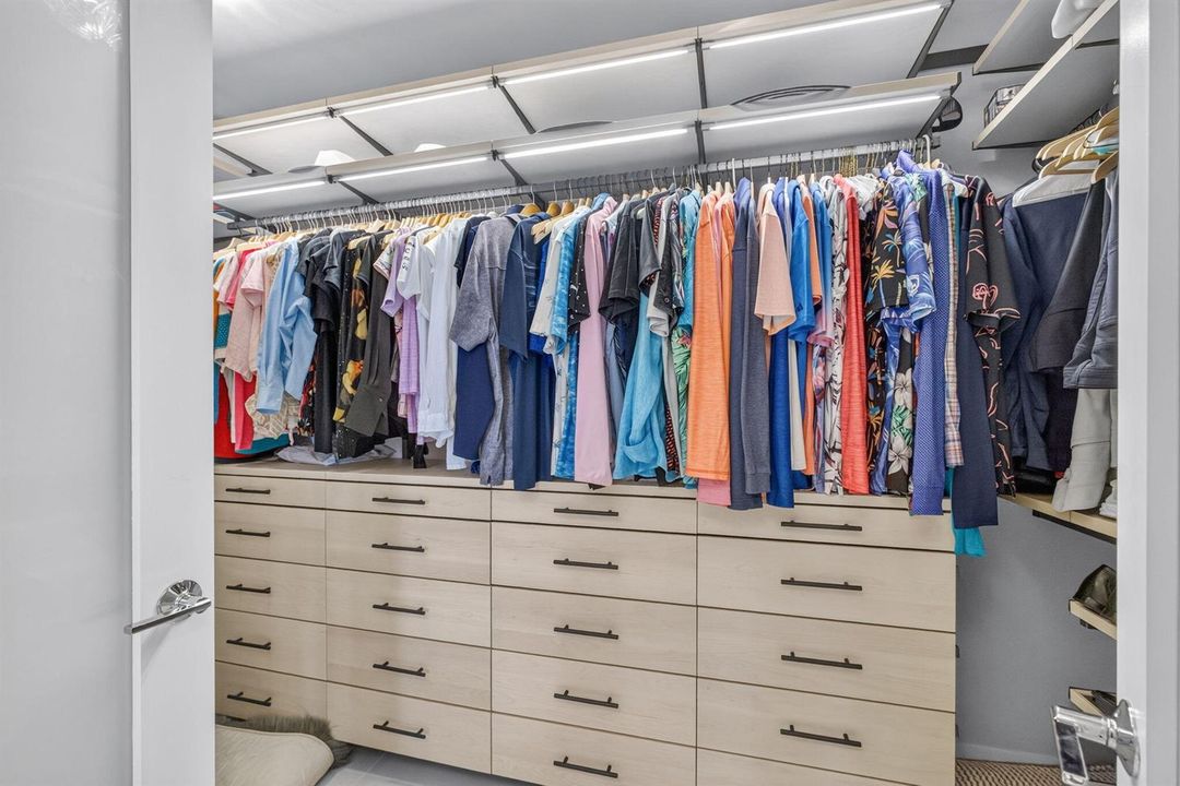 Primary Walk In Closet