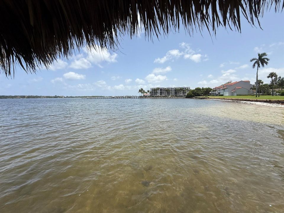 Community Tiki Hut Dock South View