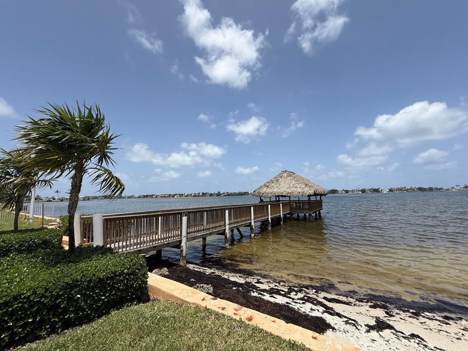 Community Tiki Hut Dock