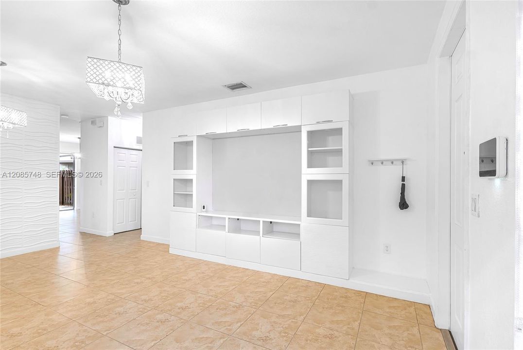 Built-in Entertainment Wall