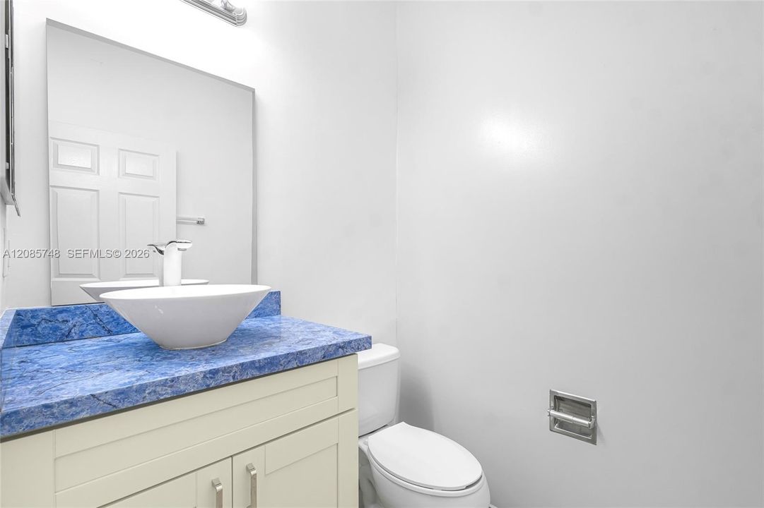 Downstairs guest bathroom